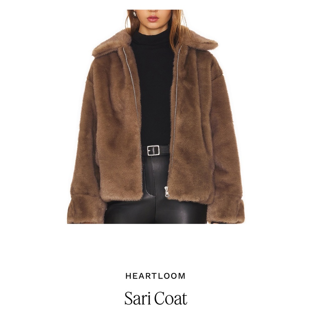 Heartloom Sari Coat in Mink